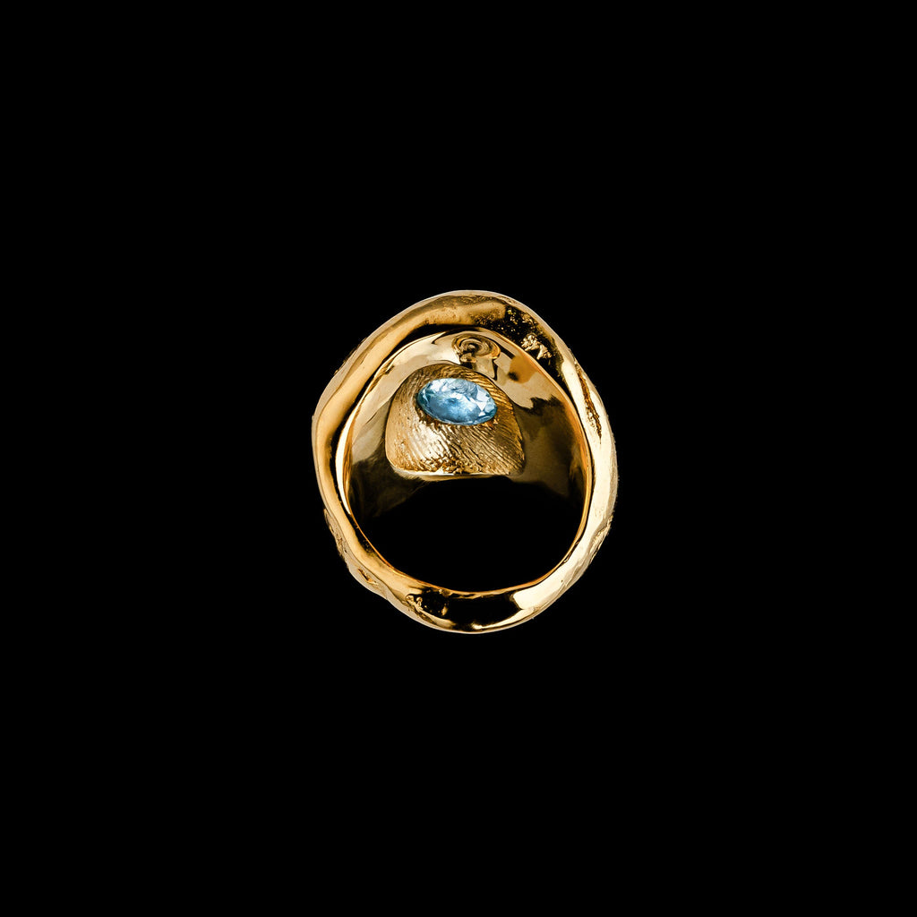 Compass Ring Vermeil