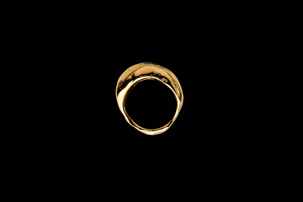 Compass Ring Vermeil