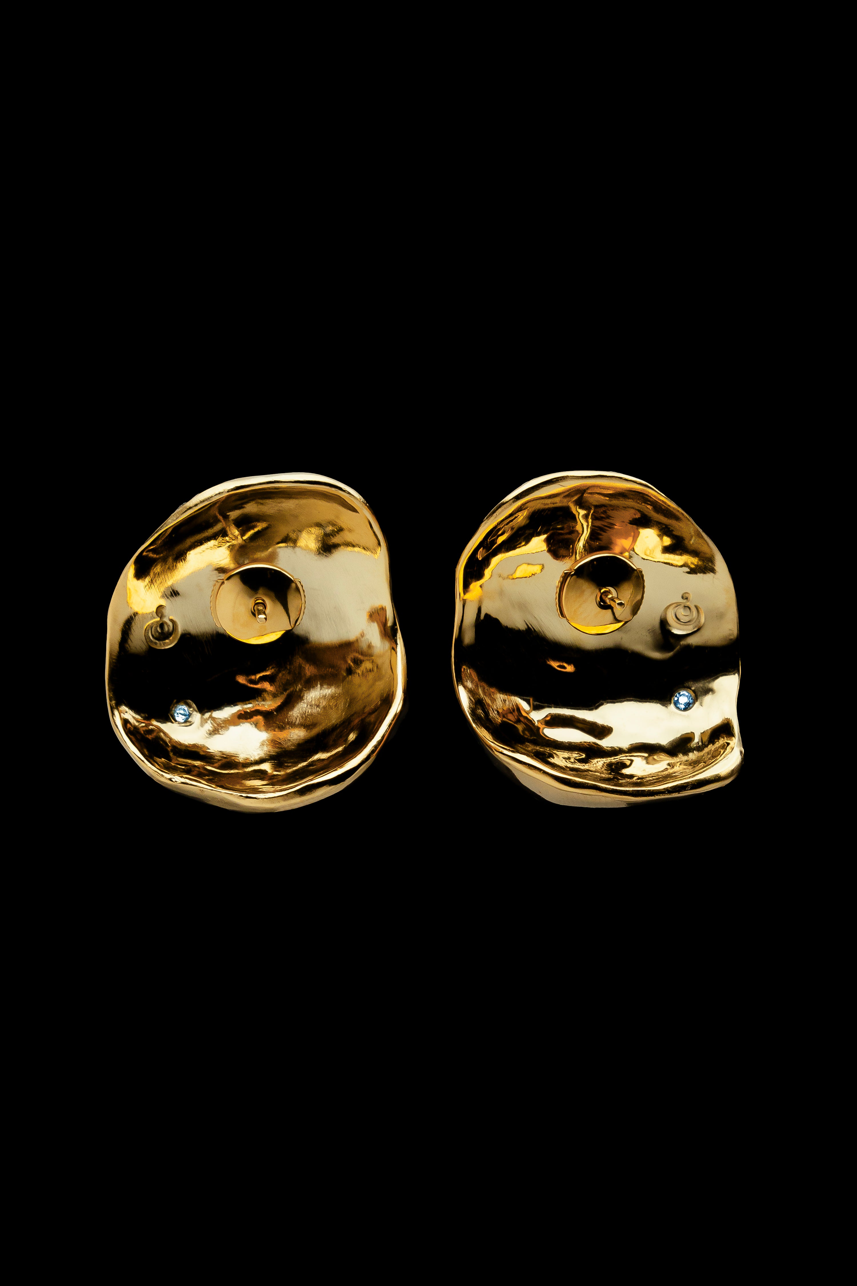 Delos Earrings Vermeil