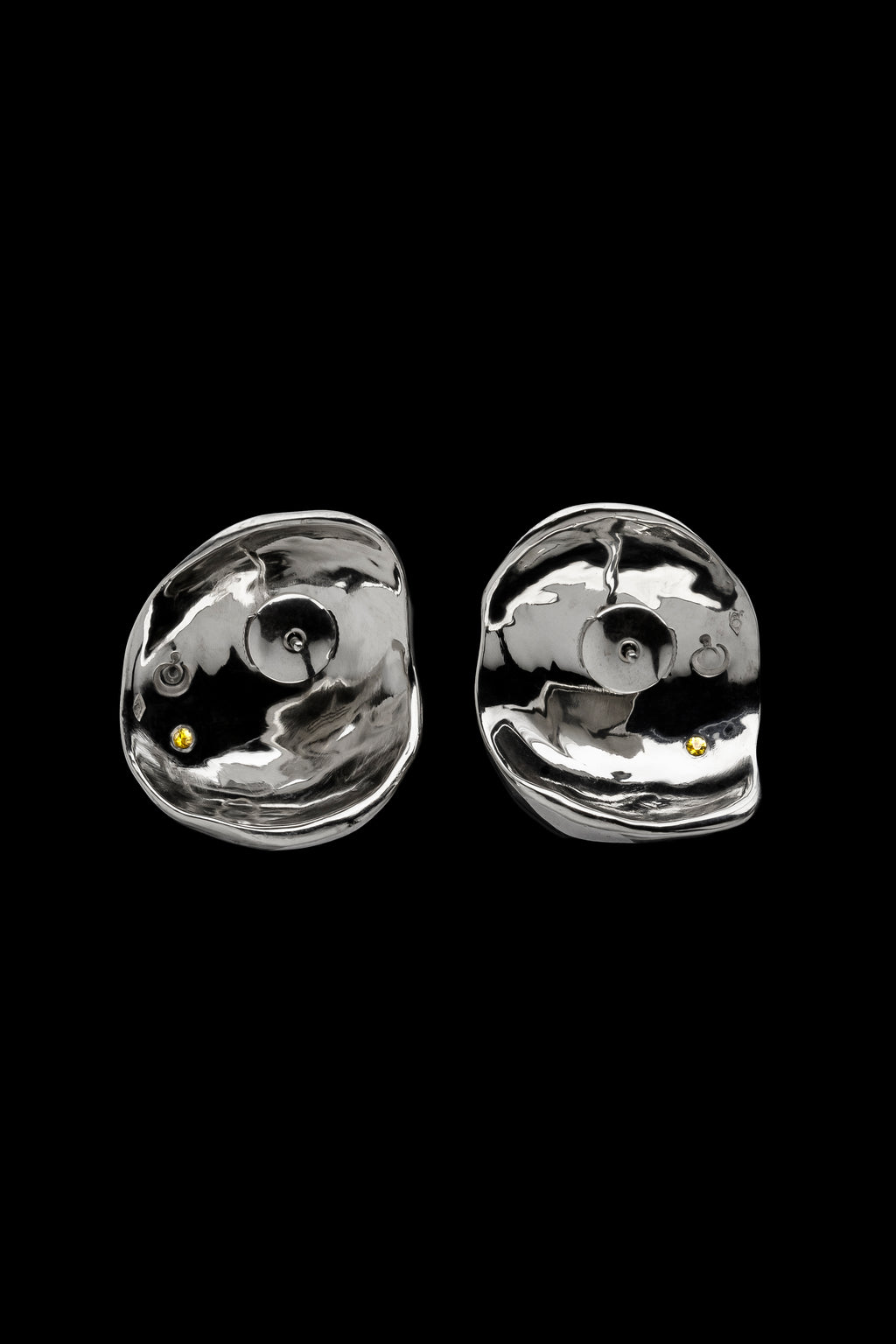 Delos Earrings Silver