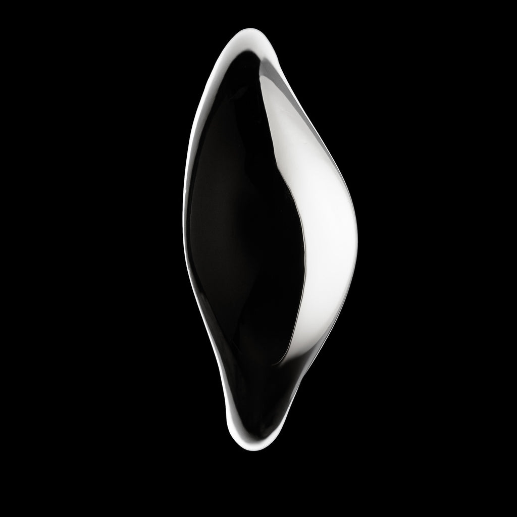 Delos Scarf Ring Silver (L)