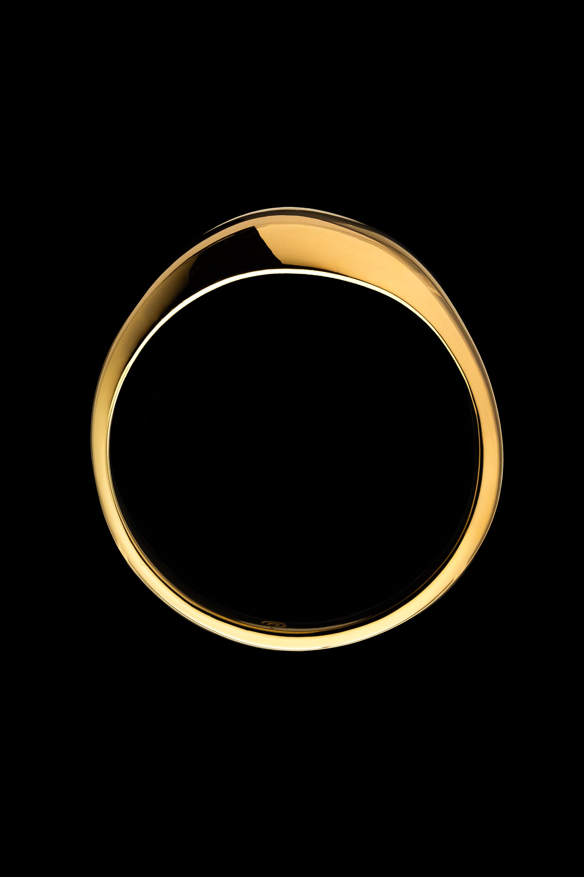 Delos Scarf Ring Vermeil (L)