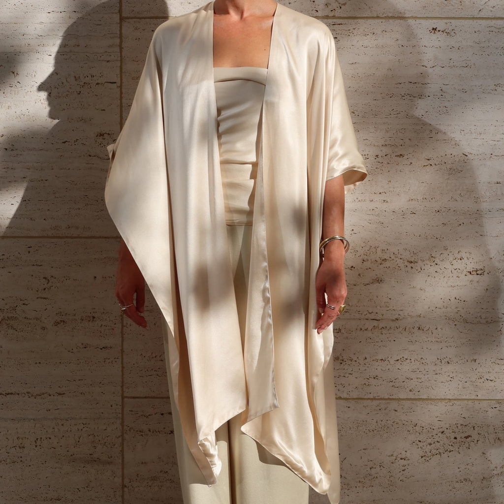 Delos Silk Cape