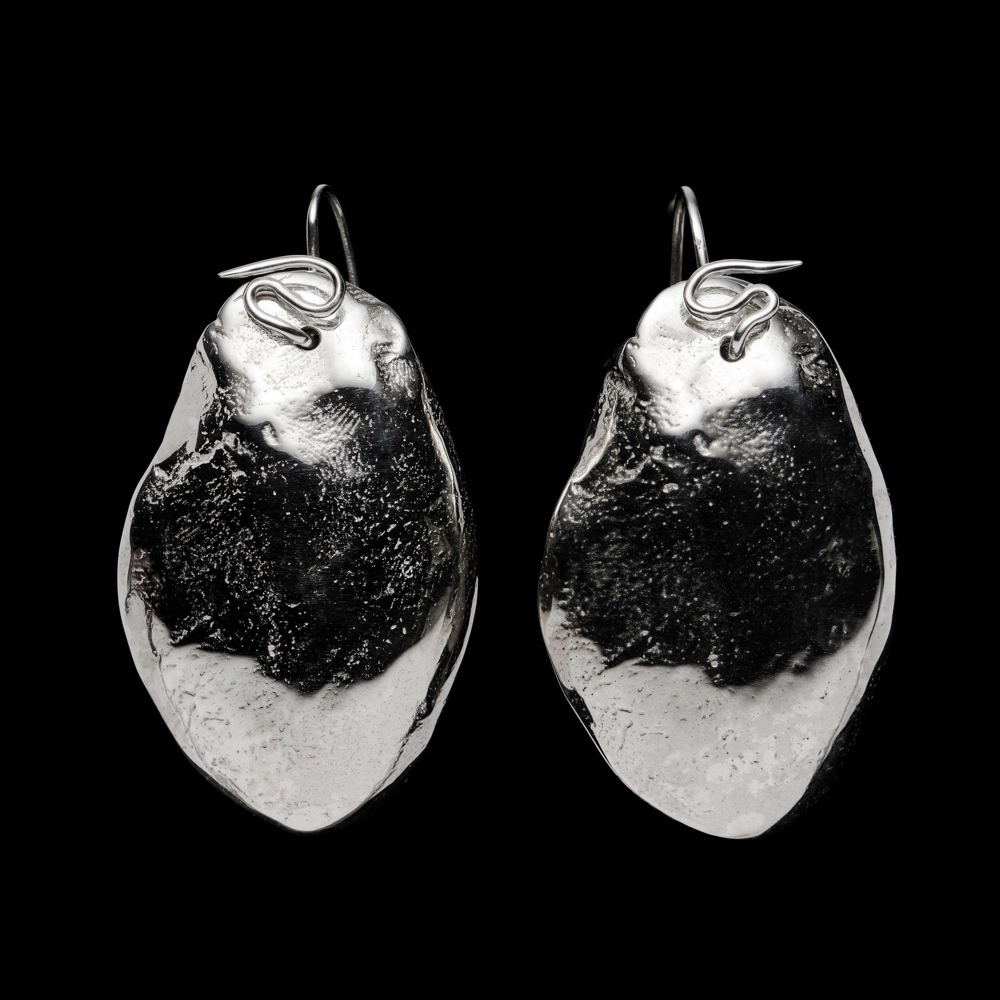 Intra Earrings Silver