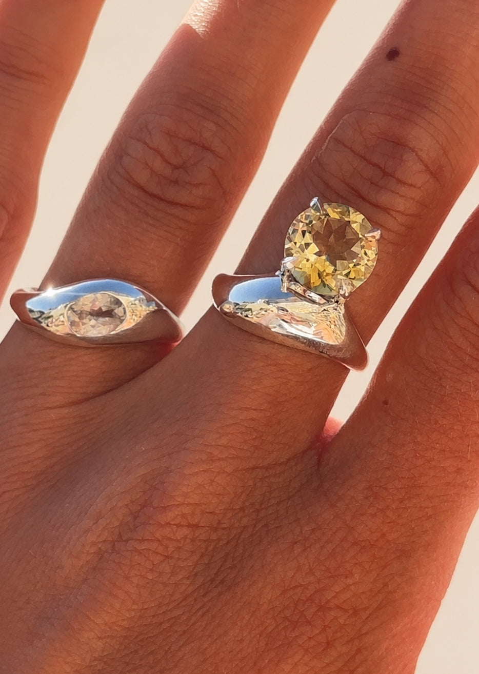 Solaris Ring Silver